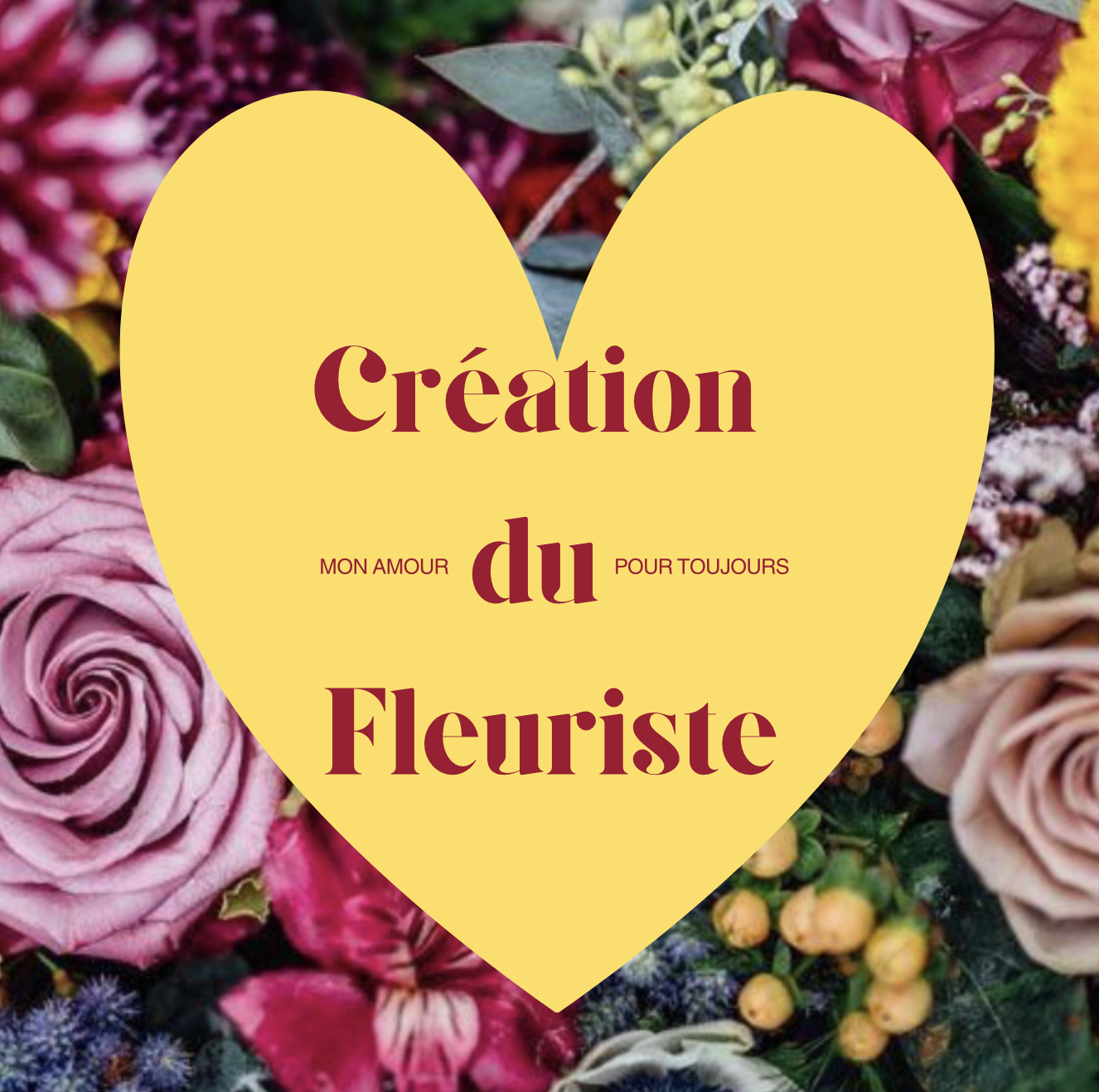 Bouquet palette de couleurs des champs | Création de votre fleuriste