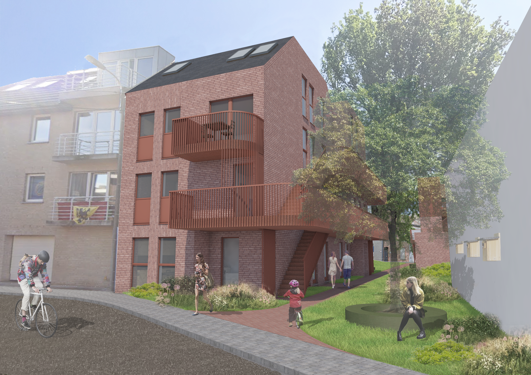 arQ wint ontwerpwedstrijd voor woonproject IMP in Menen