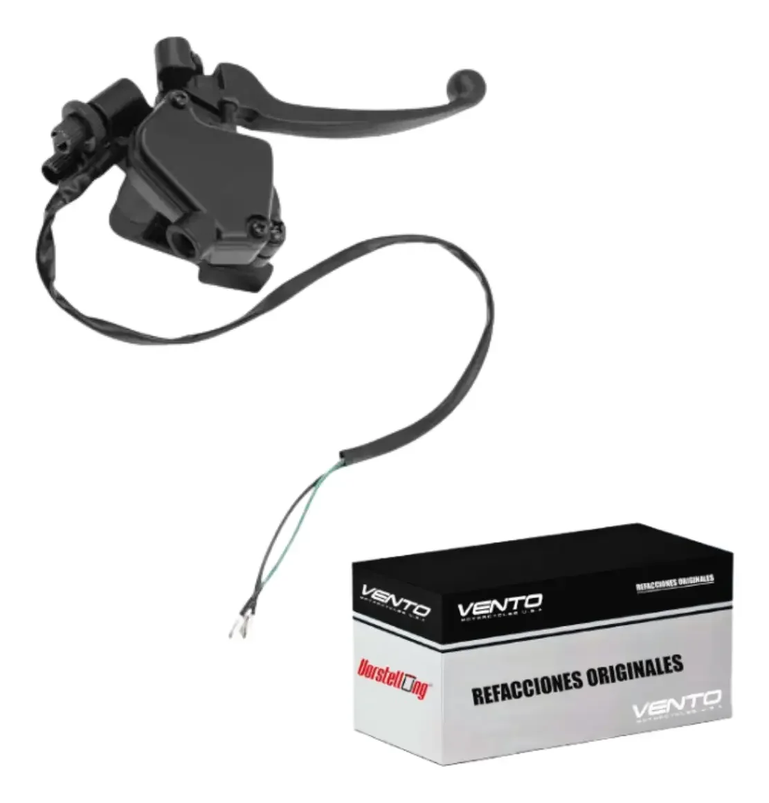 Conjunto Control Freno Alligator 200reptile Vento Original VC10050045