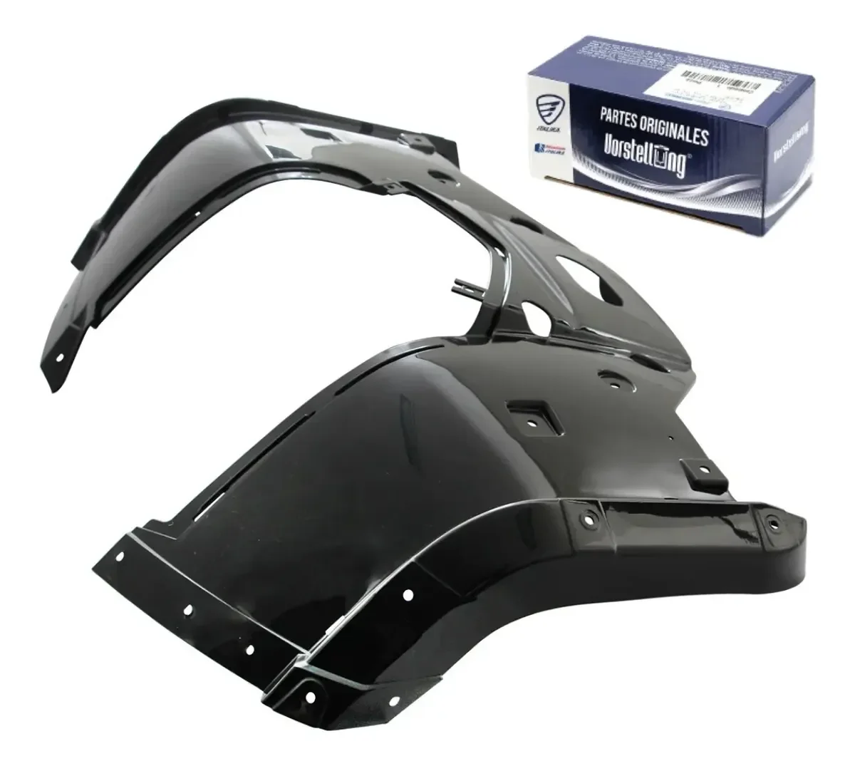 Salpicadera Italika Original Para Atv250 Negra f13011847