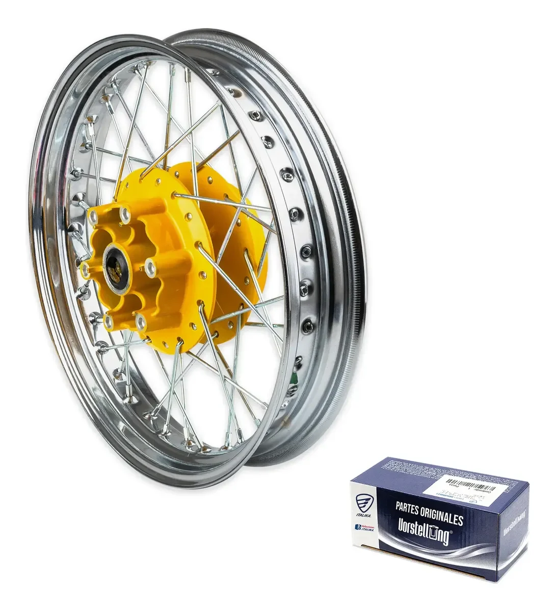 Rin Trasero Plata Italika Original Blackbird F15030334