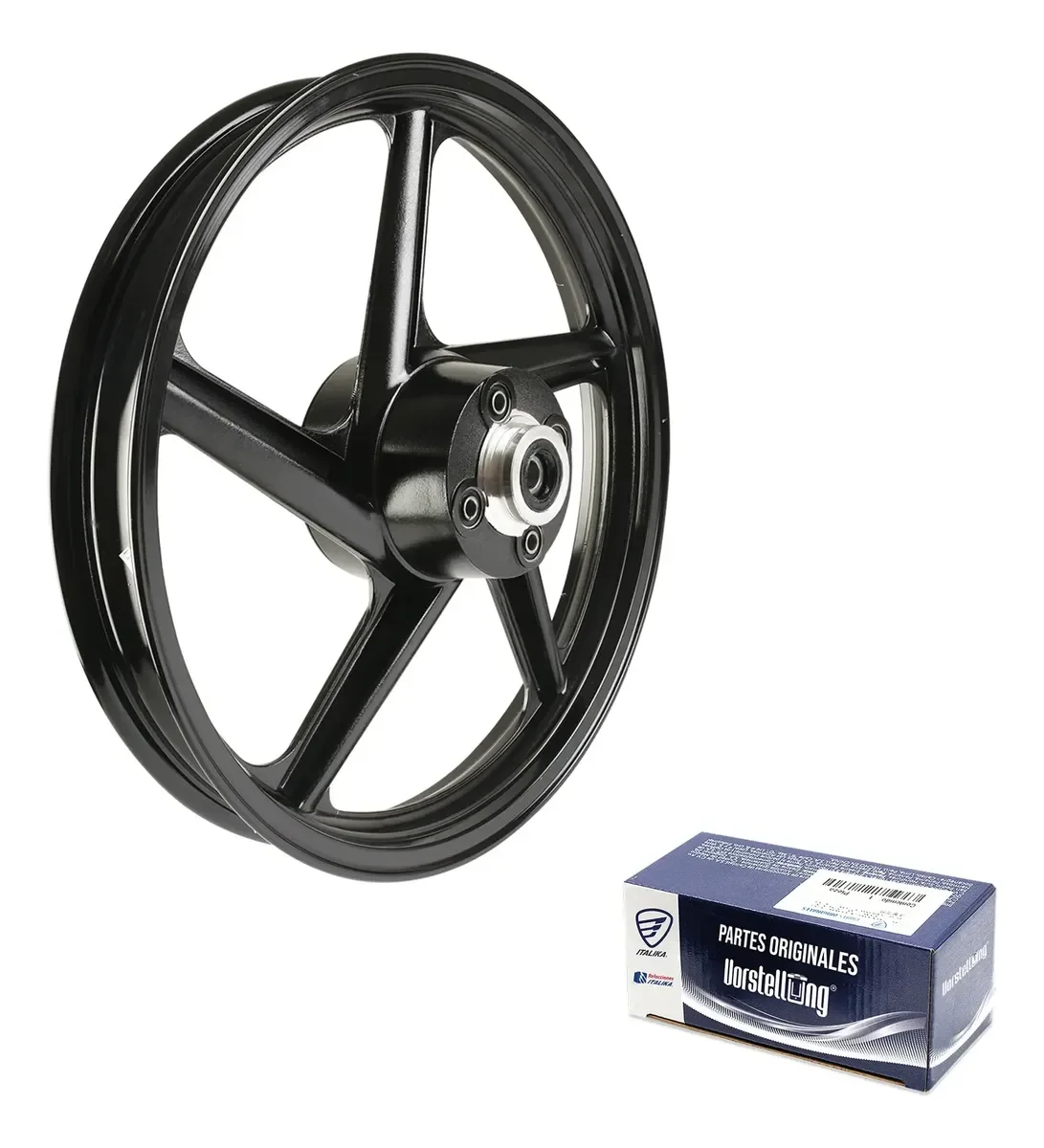RIN TRAS NEGRO ITALIKA ORIGINAL FT180 Ts F15030328