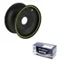 Rin delantero negro filo verde lima Atv150 Con Rever Italika Original F14030256