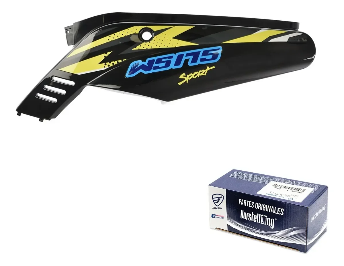 Cubierta Tras Izq Negro Amarillo Ws175 Sport F13012320