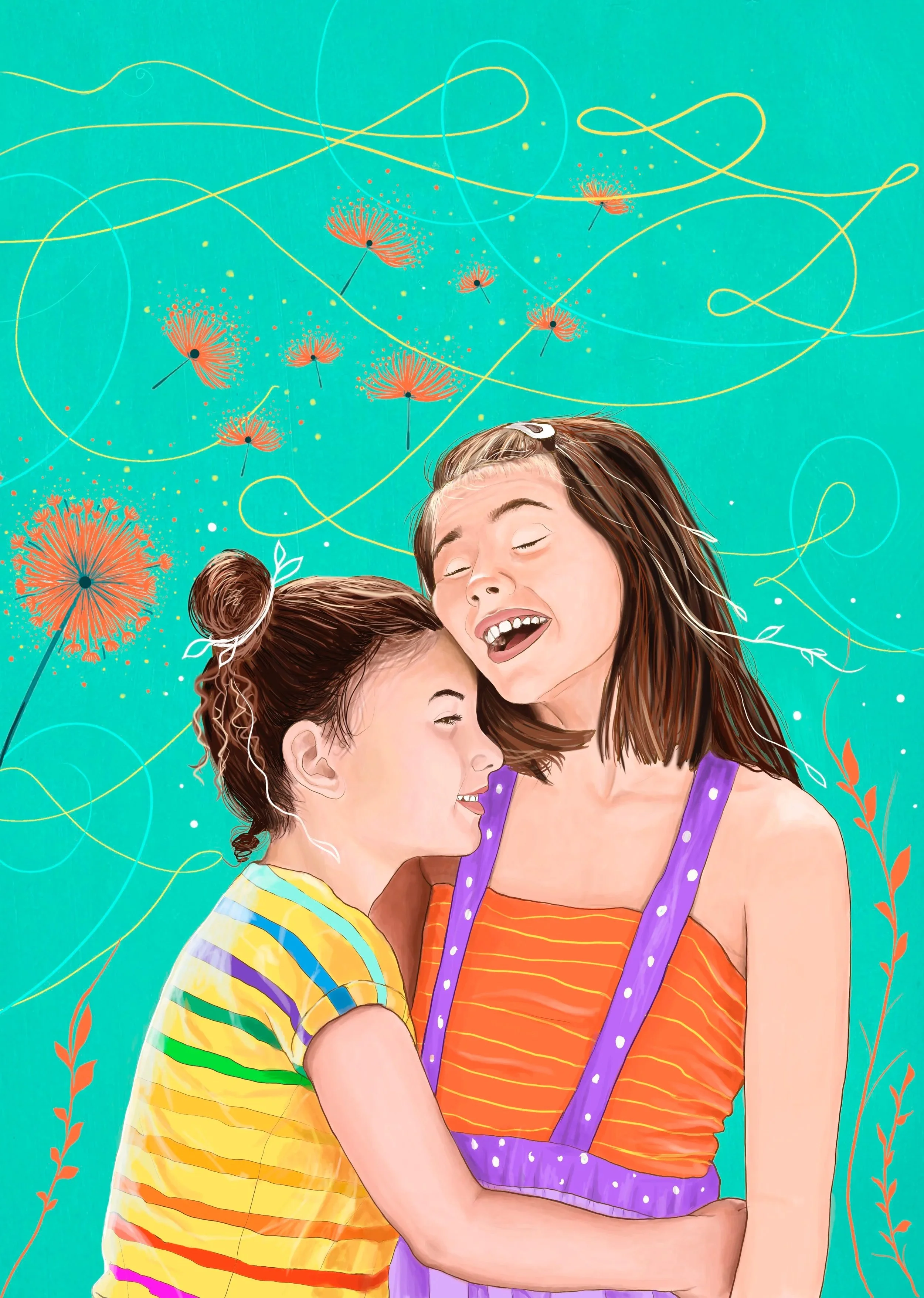 Heart Print Personalizado- Pintura Digital