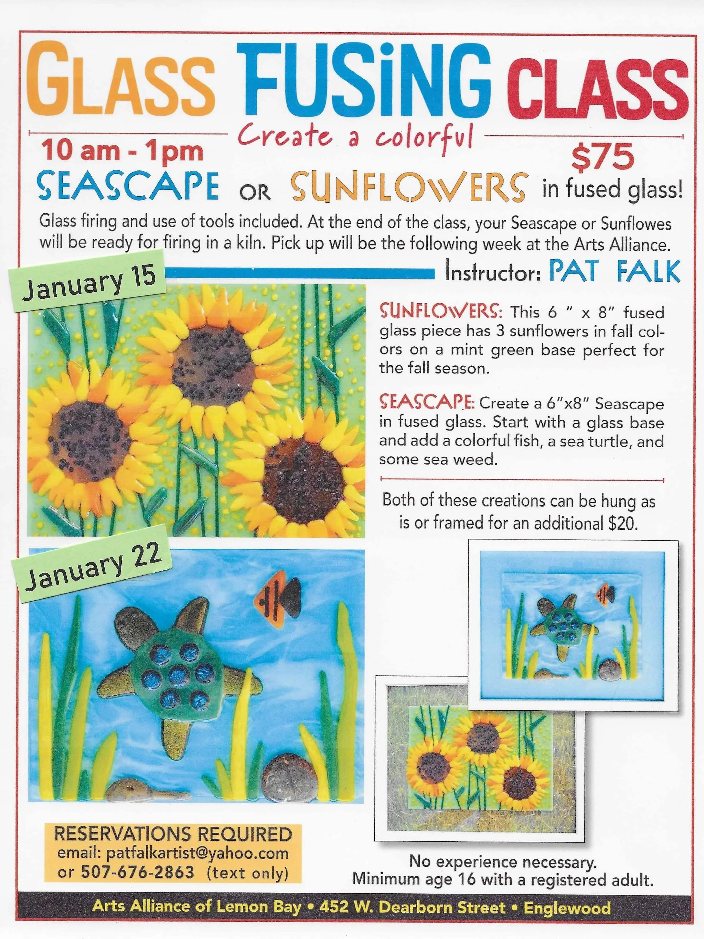 Glass Fusing with Pat