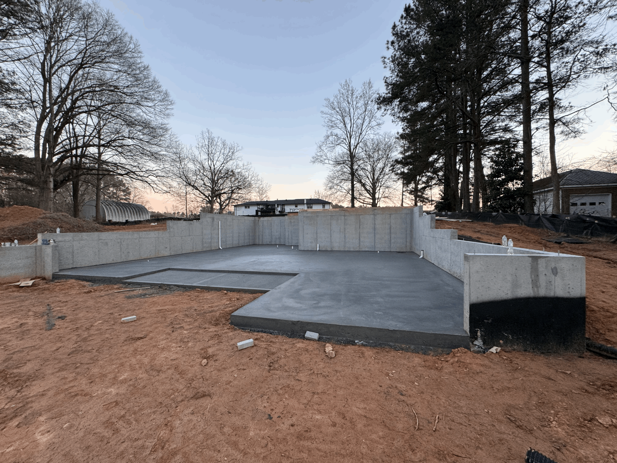 New Concrete Foundation (Residential)