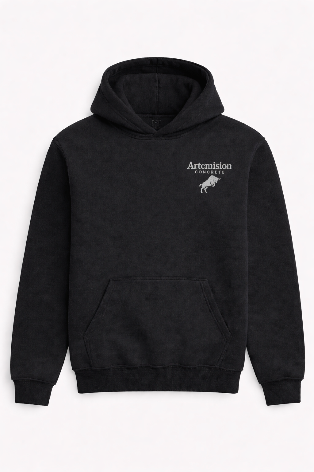 Artemision Workwear Pullover Hoodie (Black & Steel Blue)