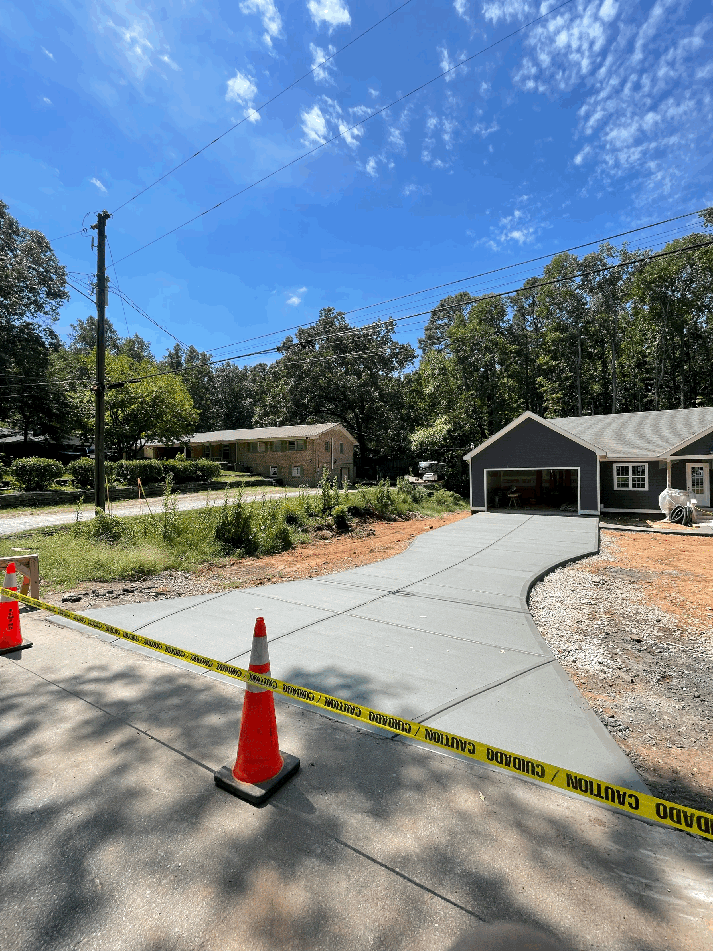 New Concrete Flatwork (Residential)