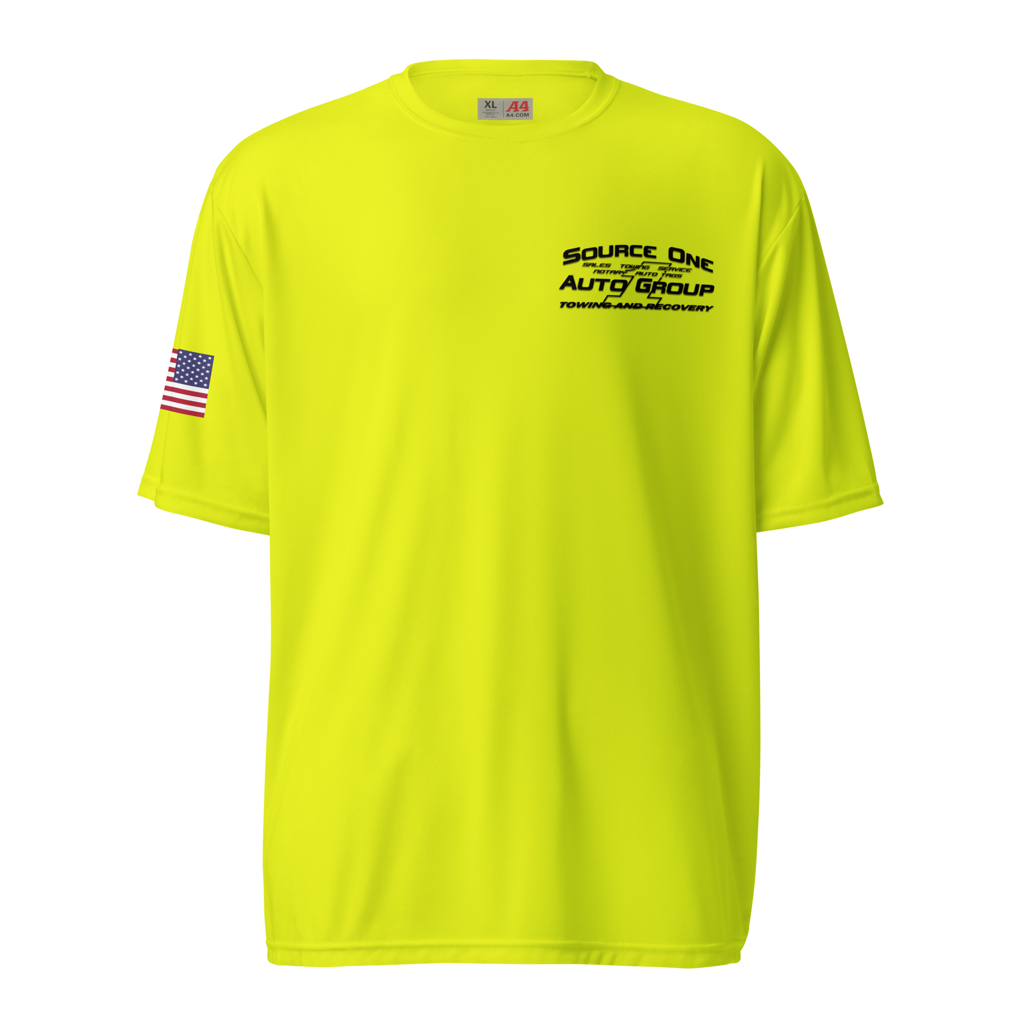 unisex-performance-crew-neck-t-shirt-safety-yellow-front-66e5c443e99da.png