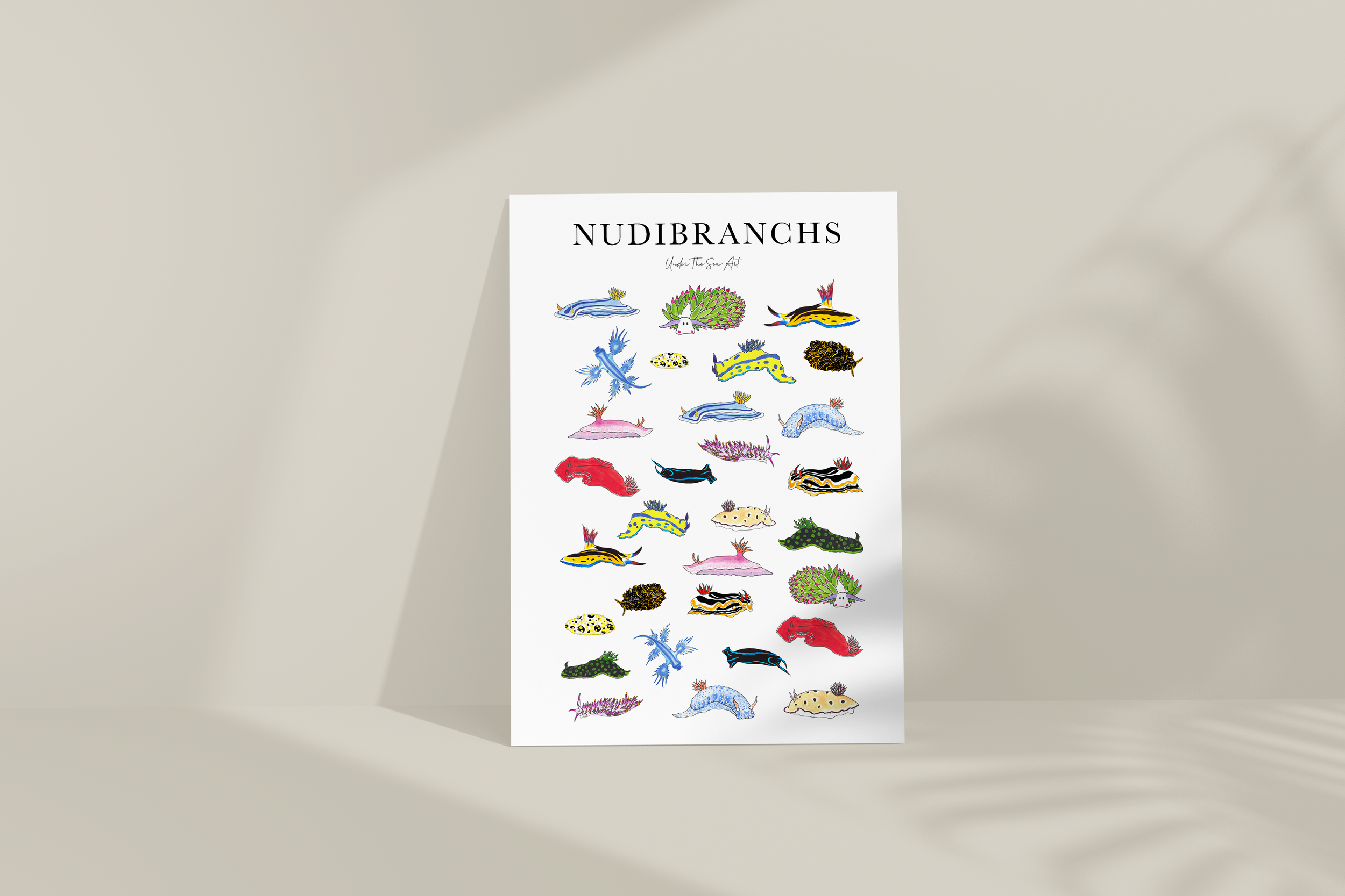 Nudibranchs- Art Print