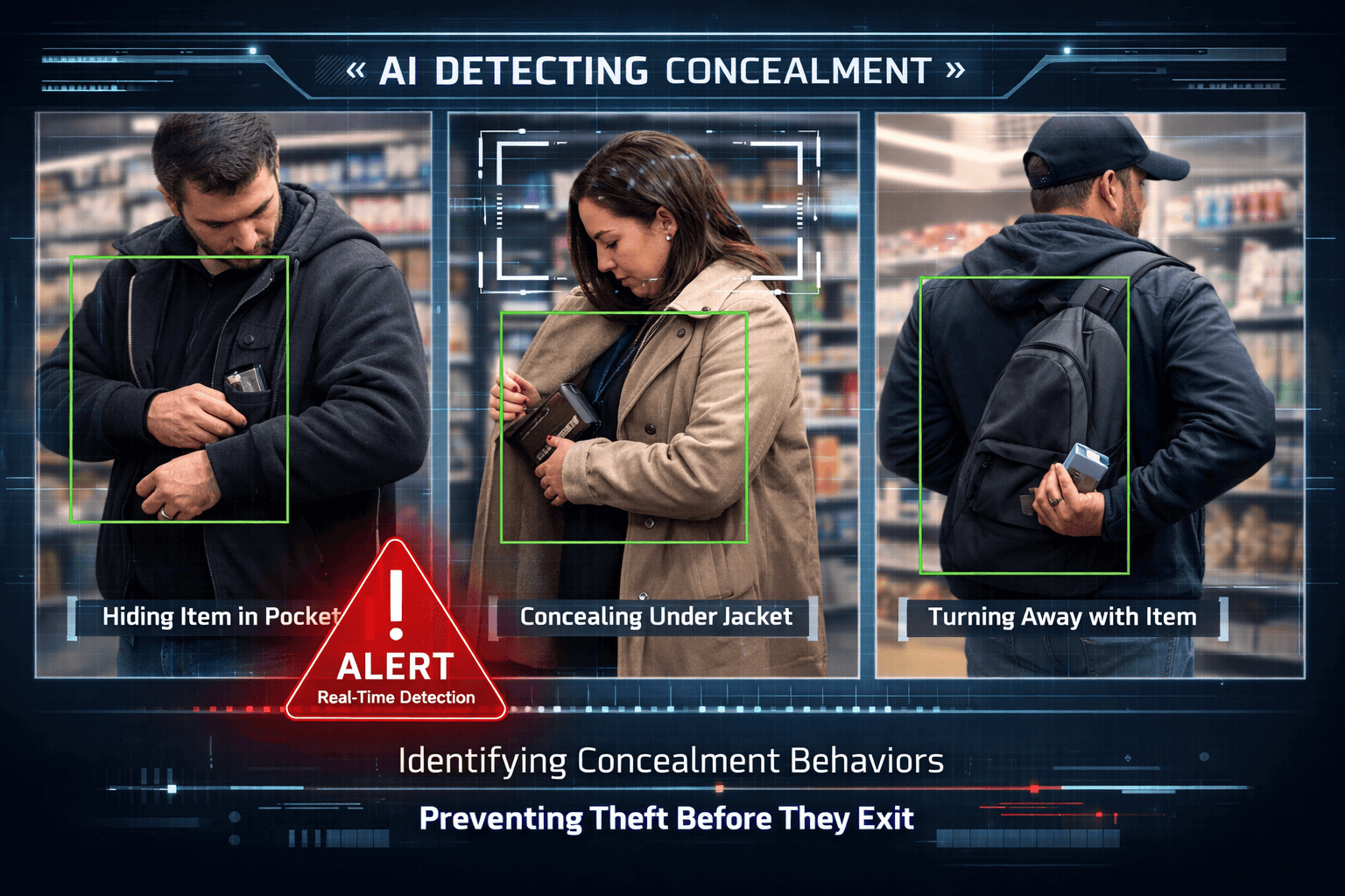 Shoplifitng detection