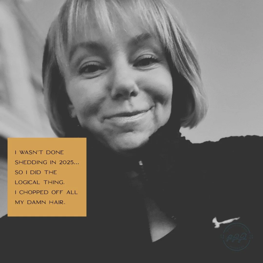 Hair girl: "Are you feeling well rested?"
ㅤ
Me: "Yes"
ㅤ
Hair Girl: "Any drama that is stressing you out?"
ㅤ
Me: "Nope, I am ready, let's chop." 💇&zwj;♀️
ㅤ
It's easy to get caught up in the "shoulding&quot