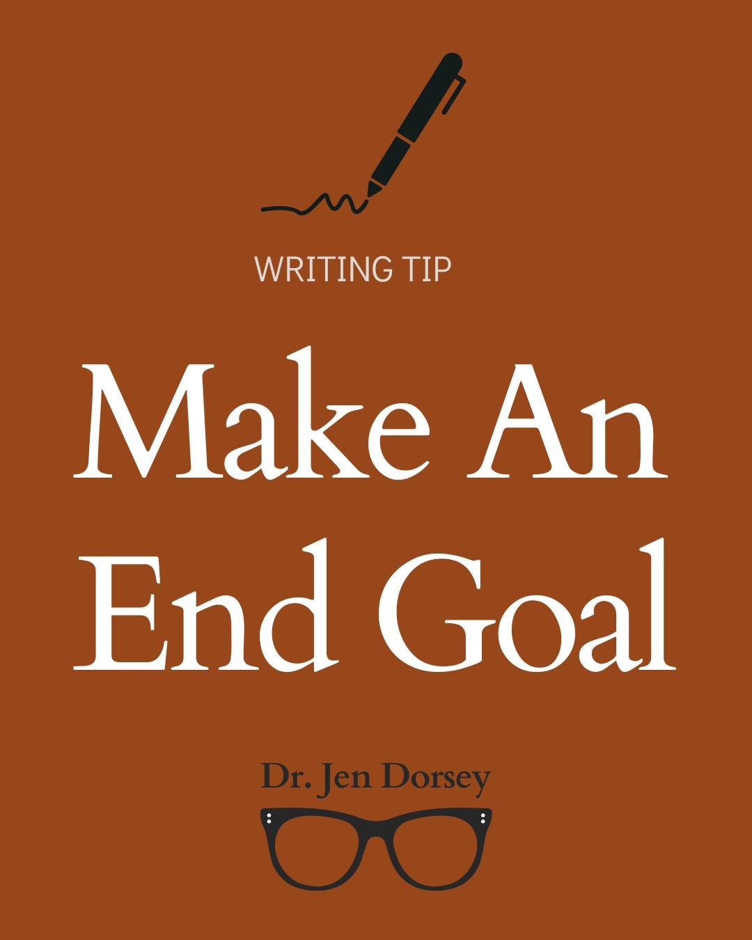 Want a stronger manuscript? Define your reader&rsquo;s end goal first. Whether it&rsquo;s knowledge, action, or emotion &mdash; let the destination shape your chapters.

#PublishingExpert #JenniferDorsey #ProWritingTip #AuthorsJourney #PublishingAdvi