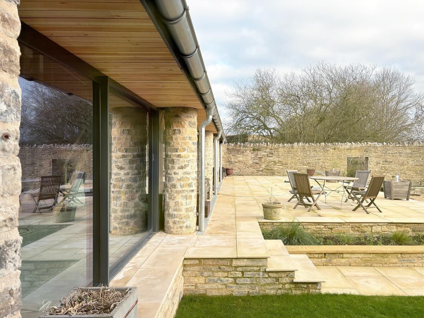 Bottom yard barn, Somerset barn conversion. See the link in my bio for the full project.