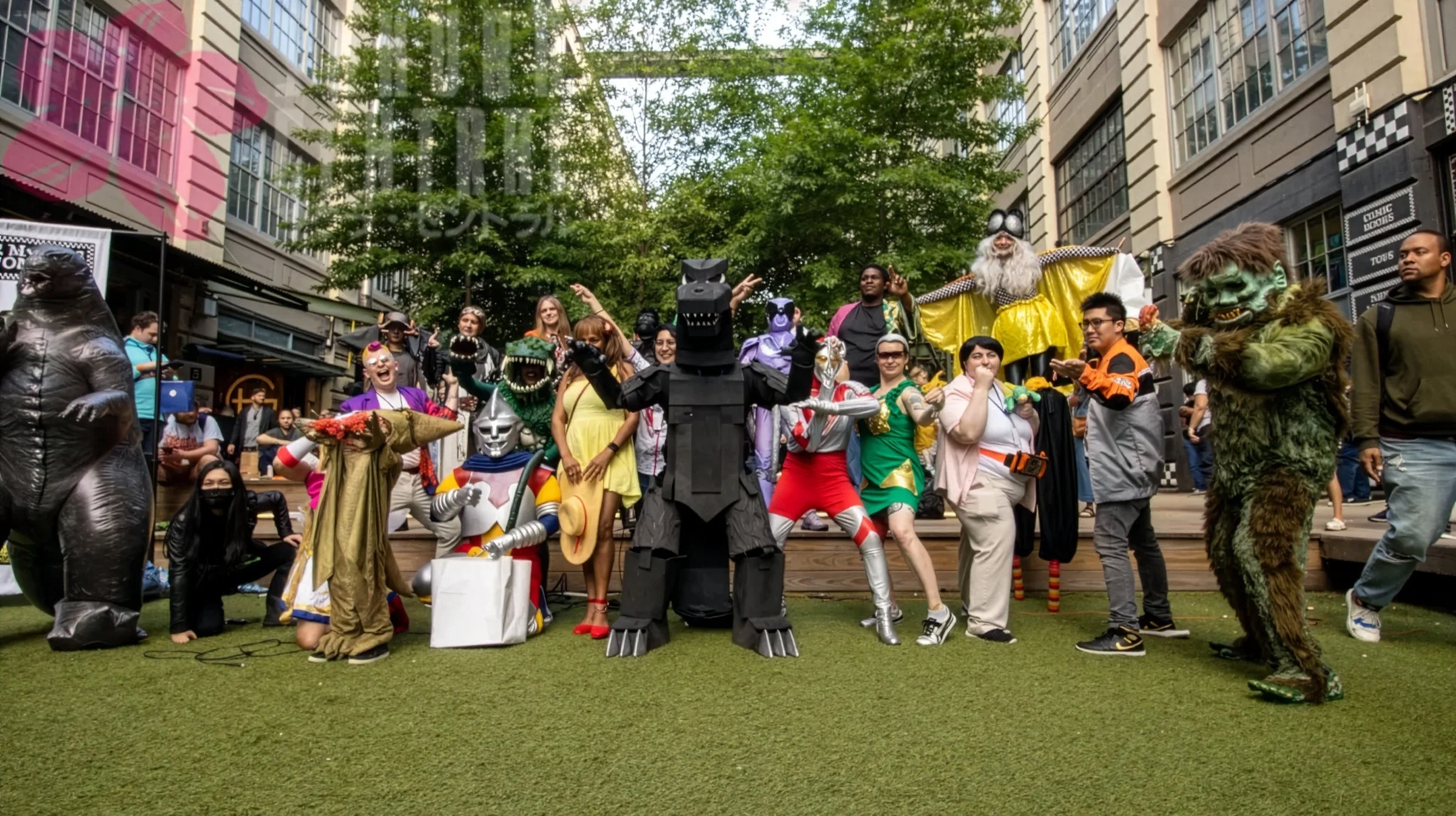 Cosplay Contest attendees
