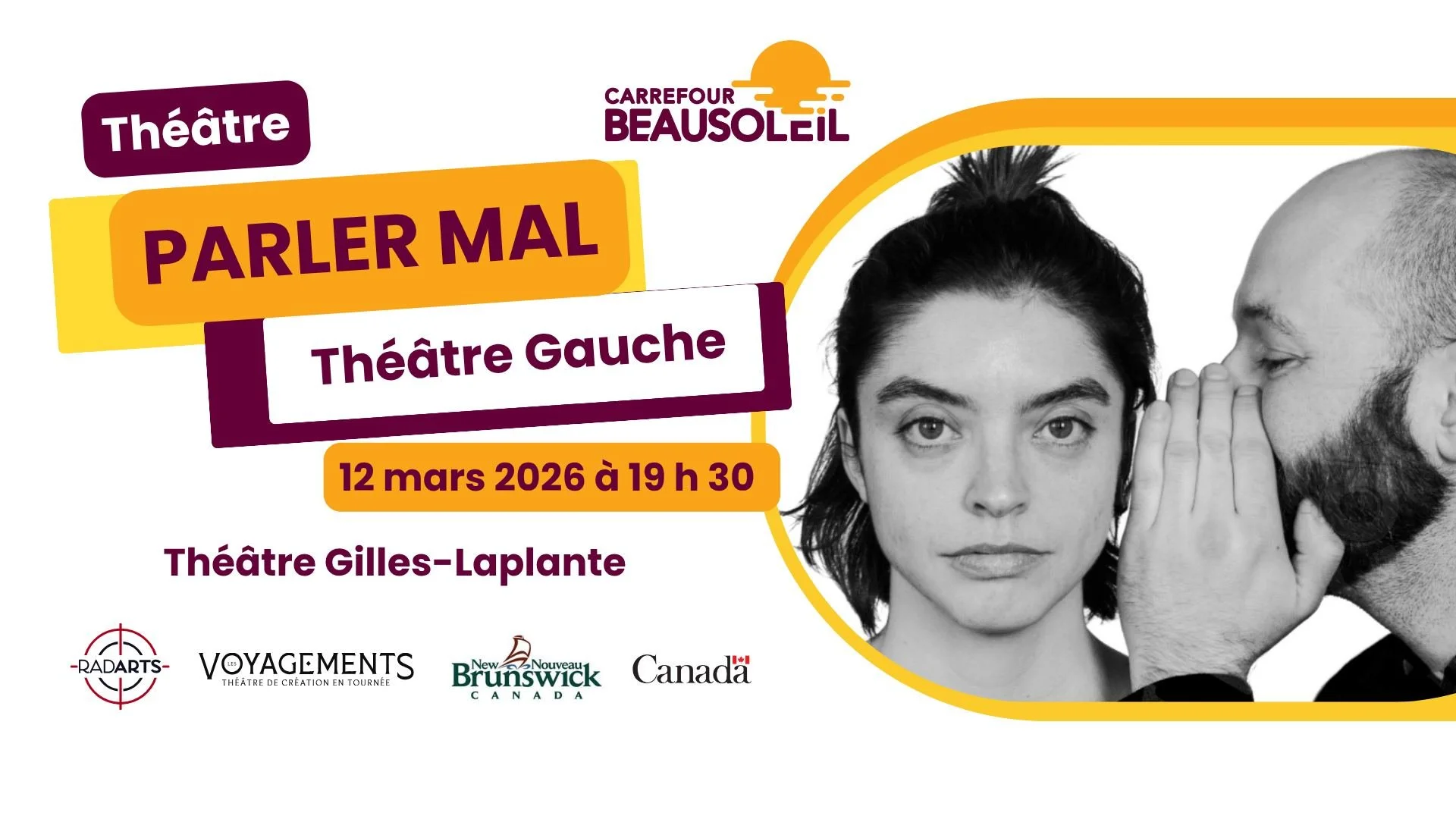 THÉÂTRE : Parler mal