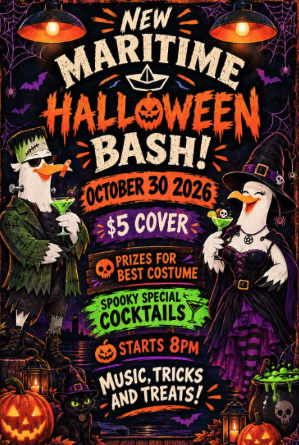 Party d’Halloween de New Maritime