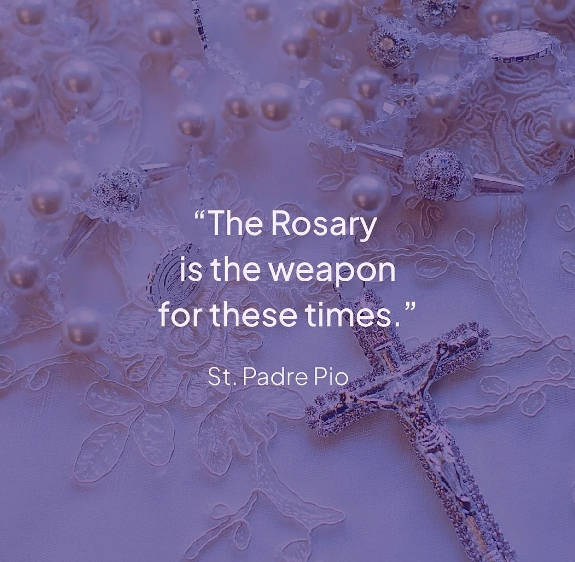 Happy feast day to Our Lady of the Rosary!! I challenge you to say a Rosary today 🙏🏼 Ave Maria!