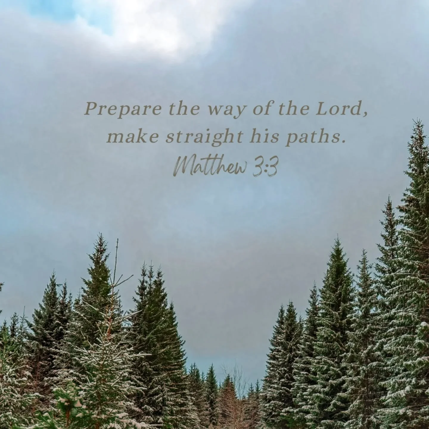 Midweek Reflection 🙏 

John the Baptist appeared, preaching in the desert of Judea and saying, &quot;Repent, for the kingdom of heaven is at hand!&quot; It was of him that the prophet Isaiah had spoken when he said: A voice of one crying out in the 