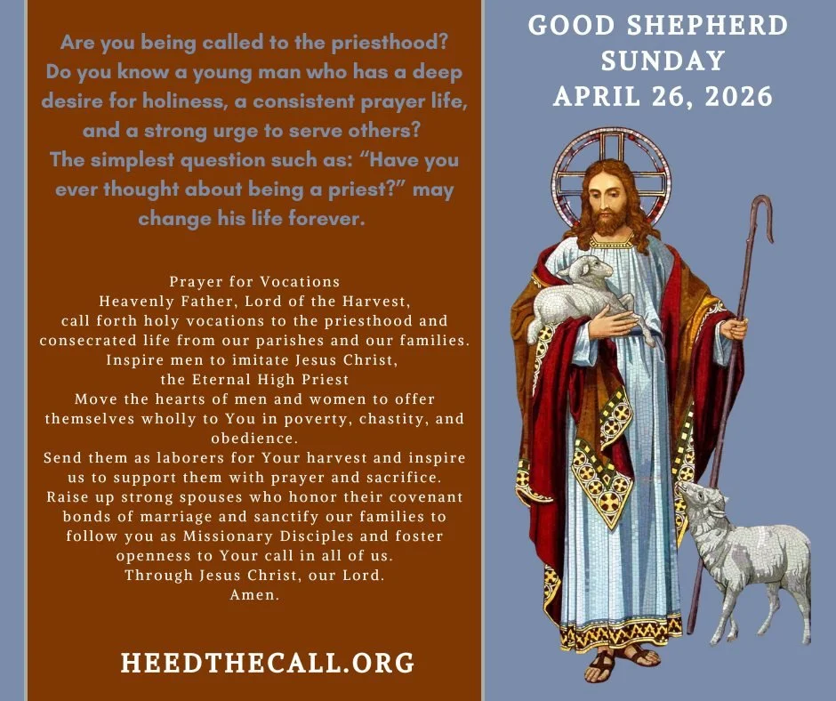 Are you being called to the priesthood?Do you know a young man who has a deep desire for holiness, a consistent prayer life, and a strong urge to serve others? The question: &ldquo;Have you ever thought about being a priest?&rdquo; may change his lif