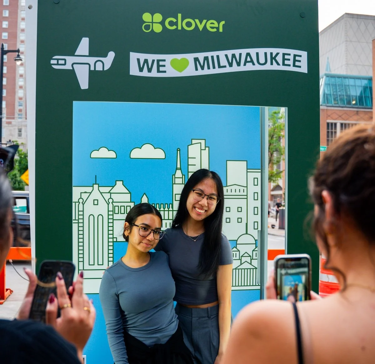 Fiserv Brand Activation at the Milwaukee Night Market, produced by NEWaukee