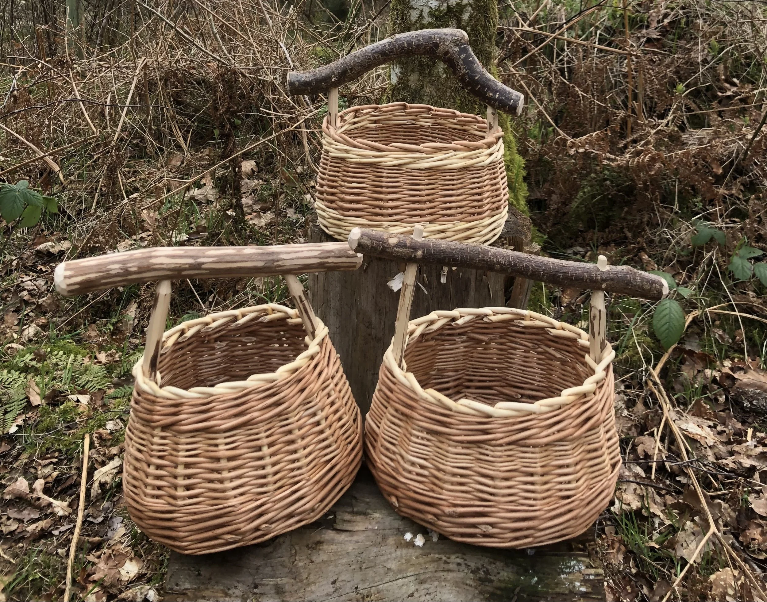 Beginners baskets with Craig