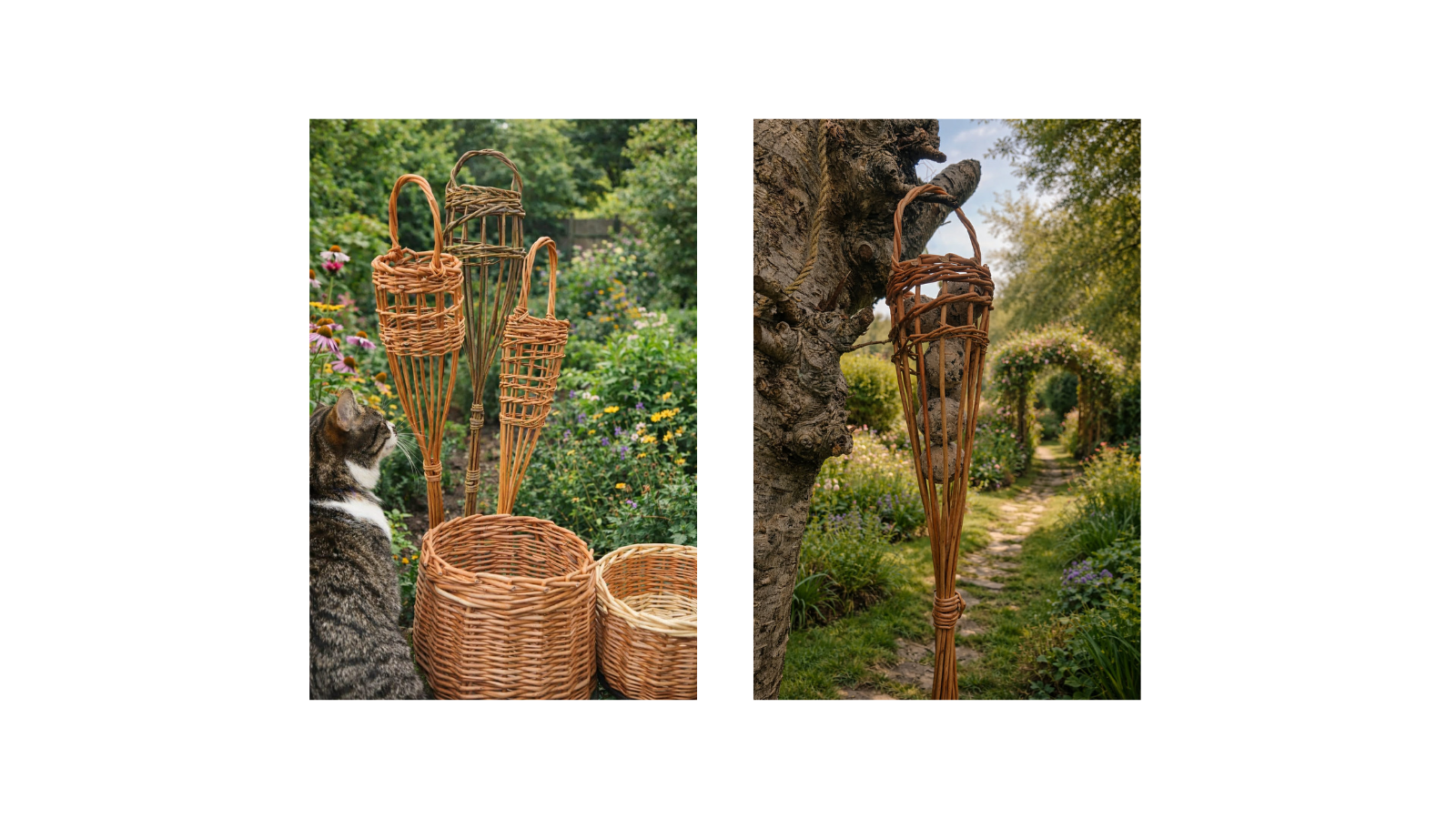 Weave a bird feeder, with Craig