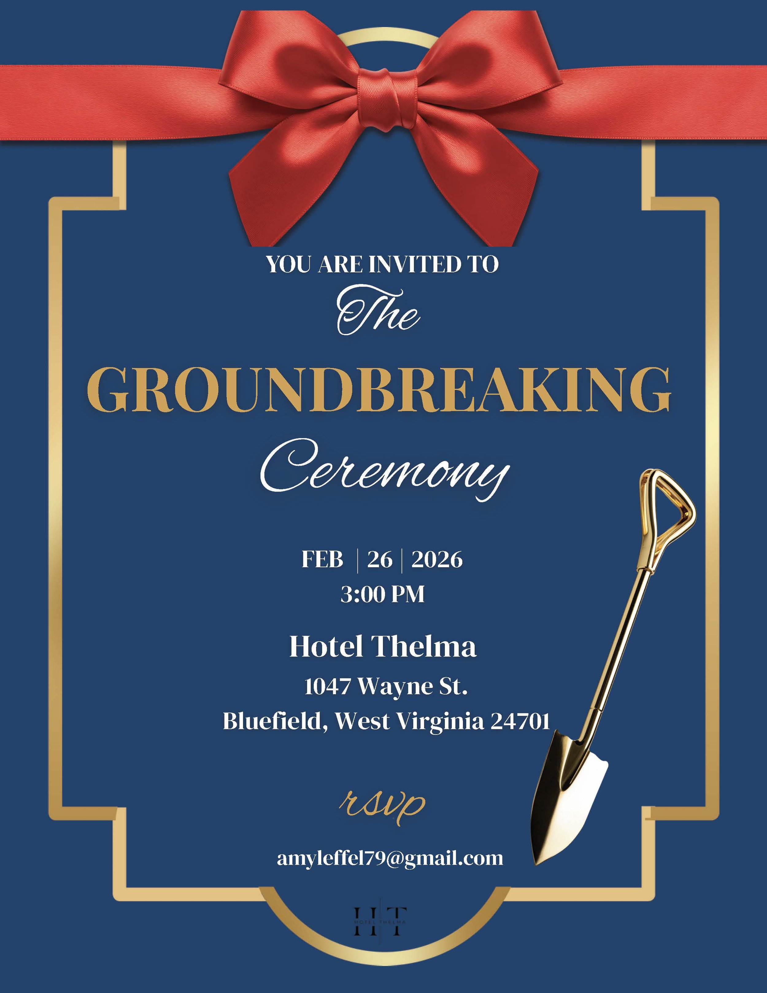Ground breaking ceremony