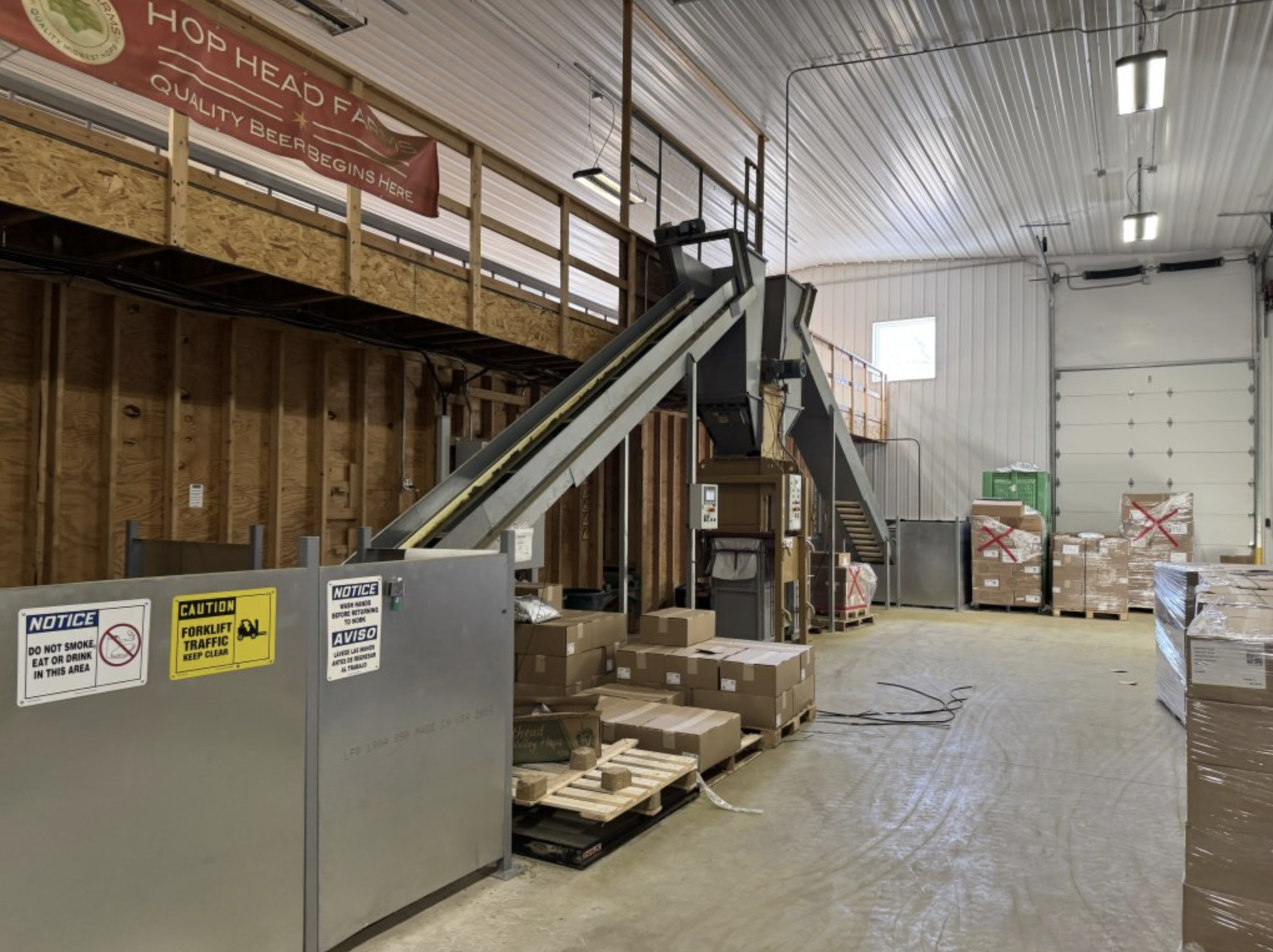 Hop farm ends operations, to liquidate equipment