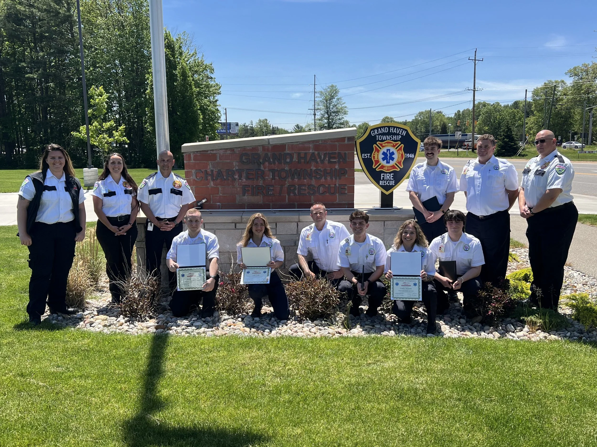 First Ottawa County EMT class graduates