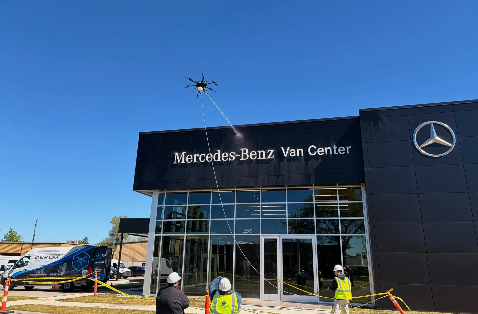 New drone-powered cleaning company aims to transform building maintenance