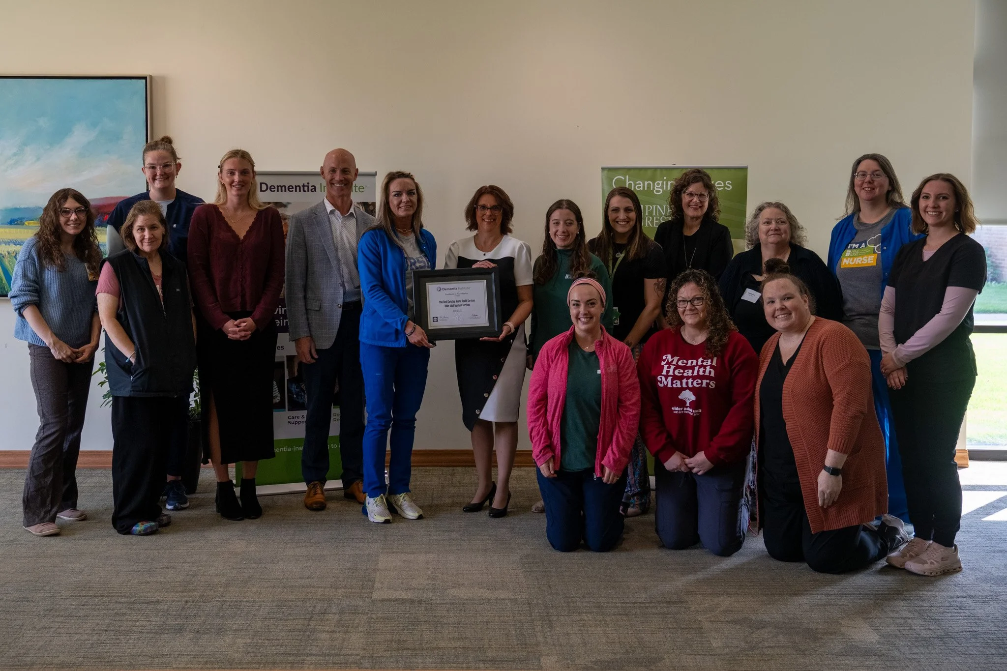 Mental health provider becomes the largest to earn dementia accreditation