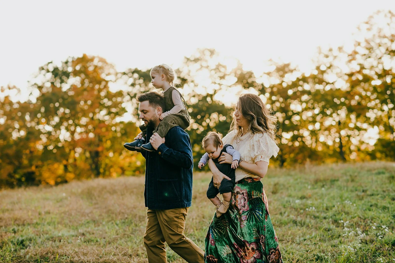 What to wear for laid-back family photos
