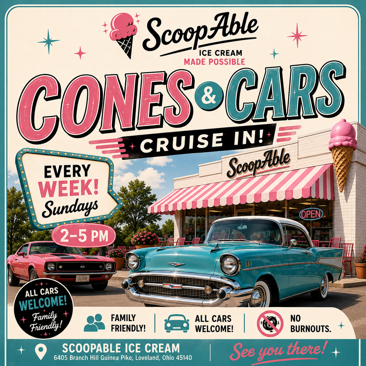 Cones &amp; Cars 