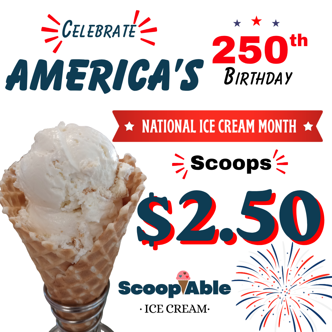 National Ice Cream Month!