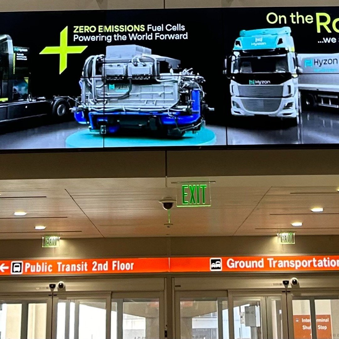 We&rsquo;ve landed in Vegas! You've just stepped into the future with Hyzon! Our global journey in zero-emissions transport is proudly on display at @lasairport. If you're here for #ACTExpo, keep an eye out &mdash; you might just spot our vision for 