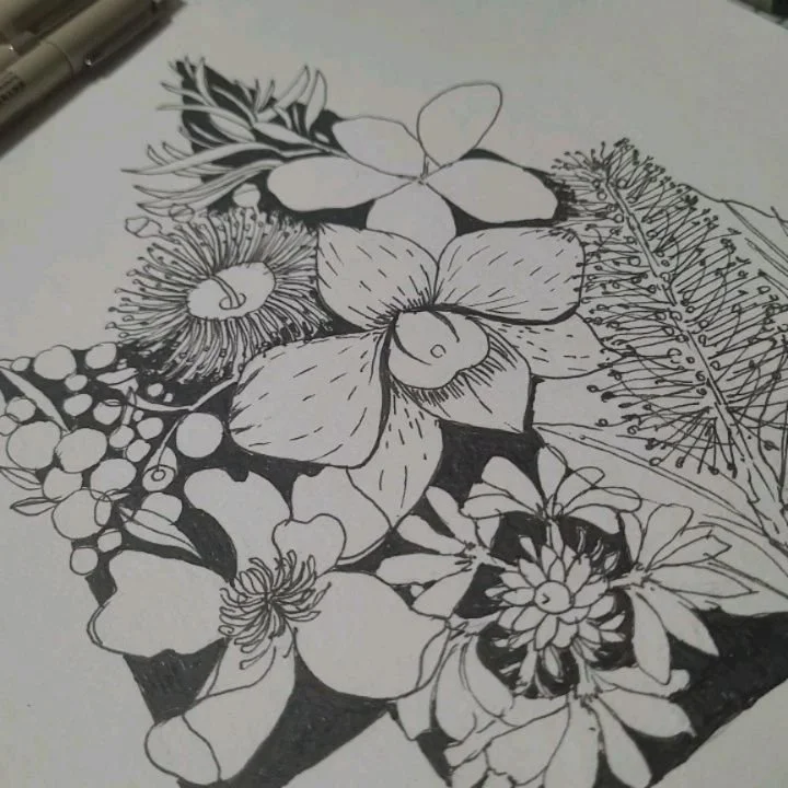 Suffering from the flu will not stop me from enjoying some drawing time! It always strikes me how extraordinary the process of ideation is. The ideas flow into my head like a stream. To be truly connected with creative spirit is to allow original tho