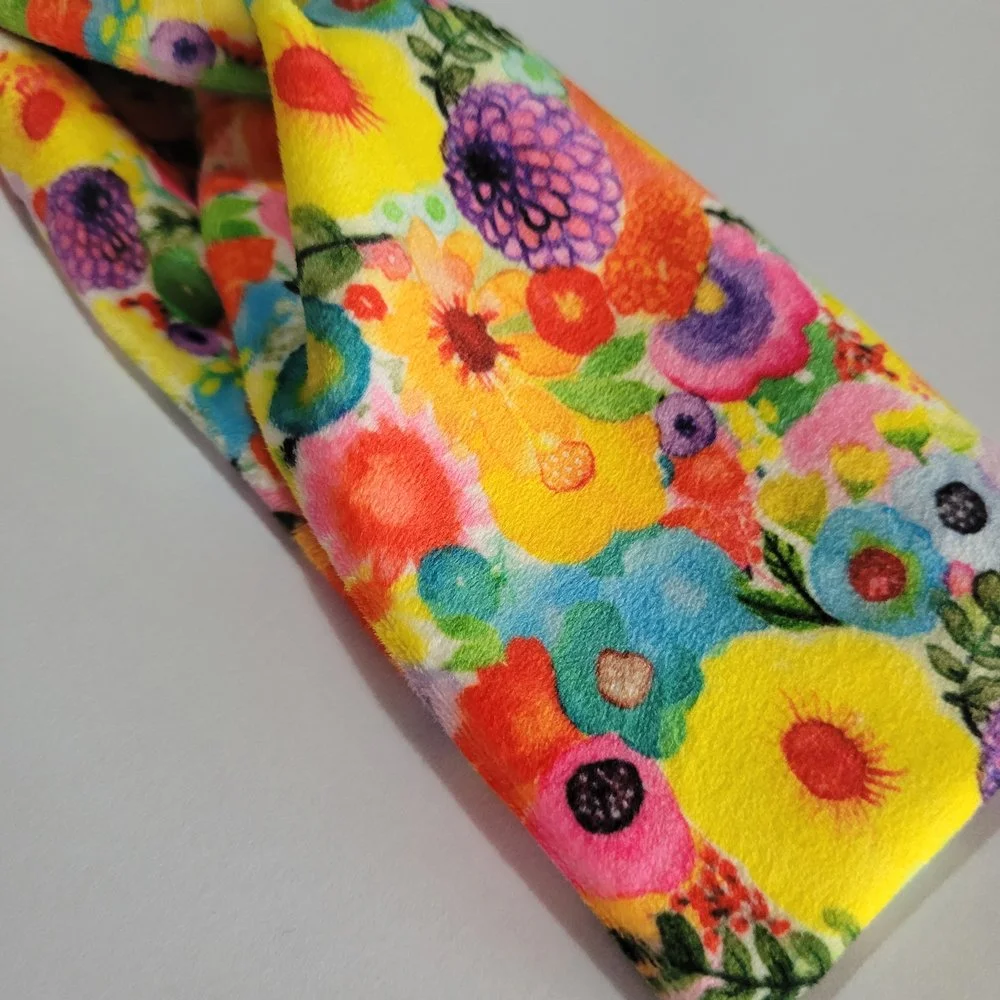 Stretch Velvet Headband Superbright