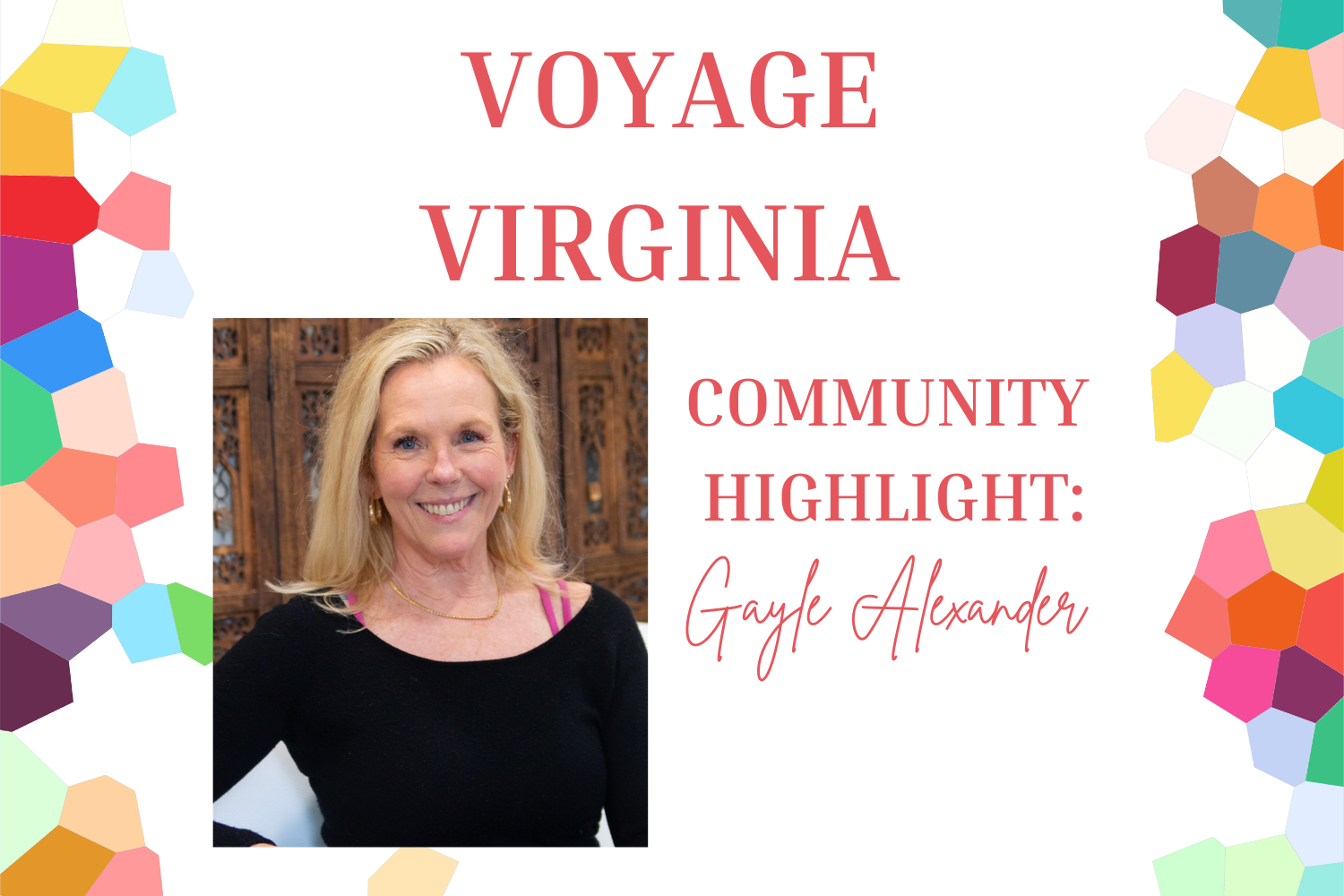 Voyage Virginia Magazine: Meet Gayle Alexander of Project SAFE