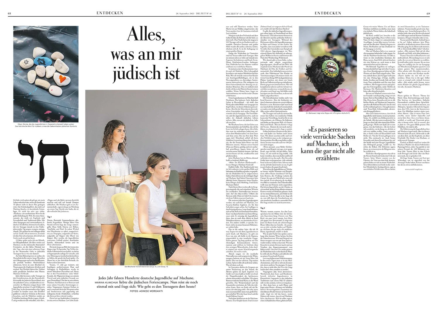 Agnese Morganti reportage for Die Zeit