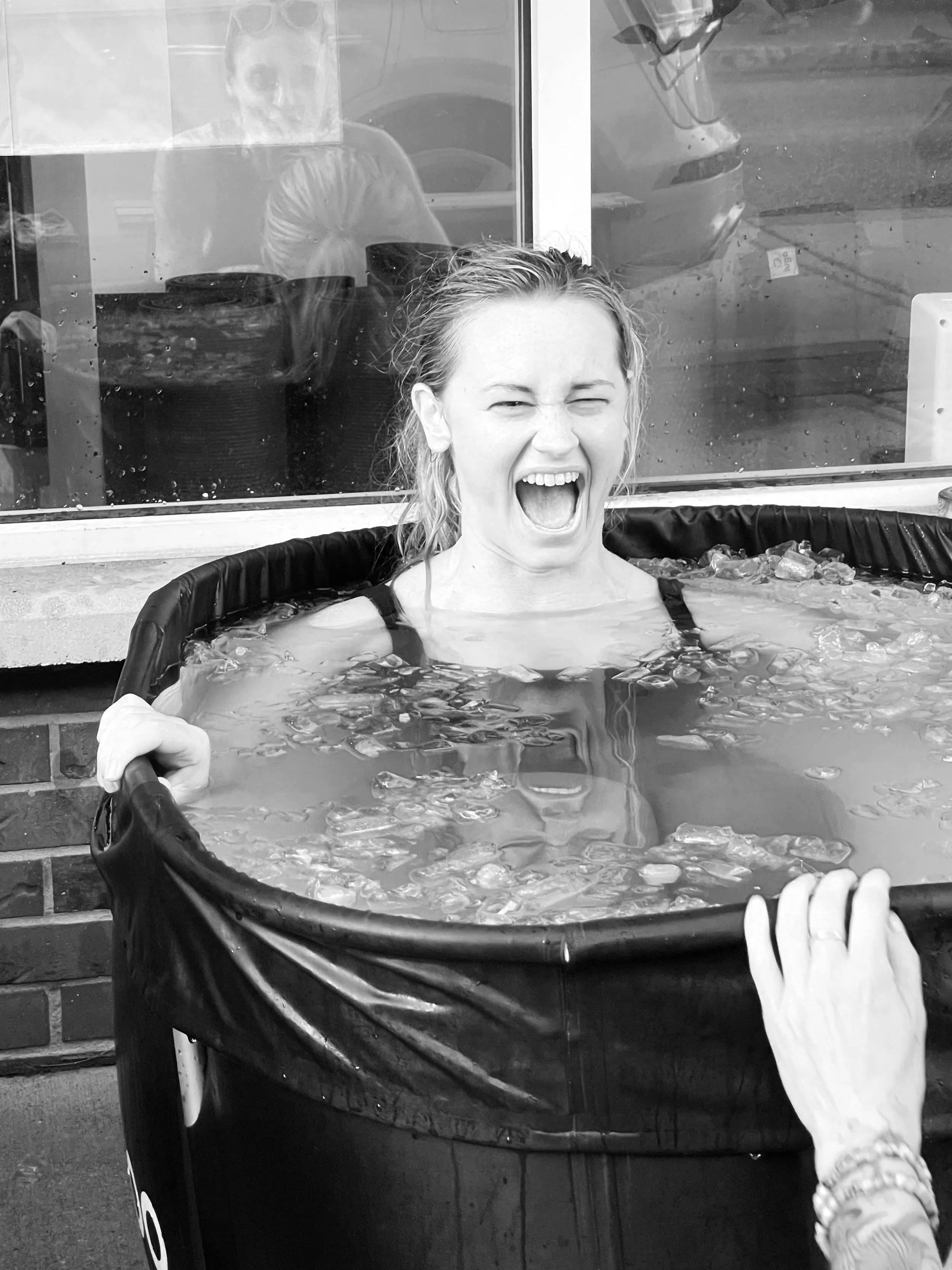 Anniversary Ice Plunge at Reunion Hall