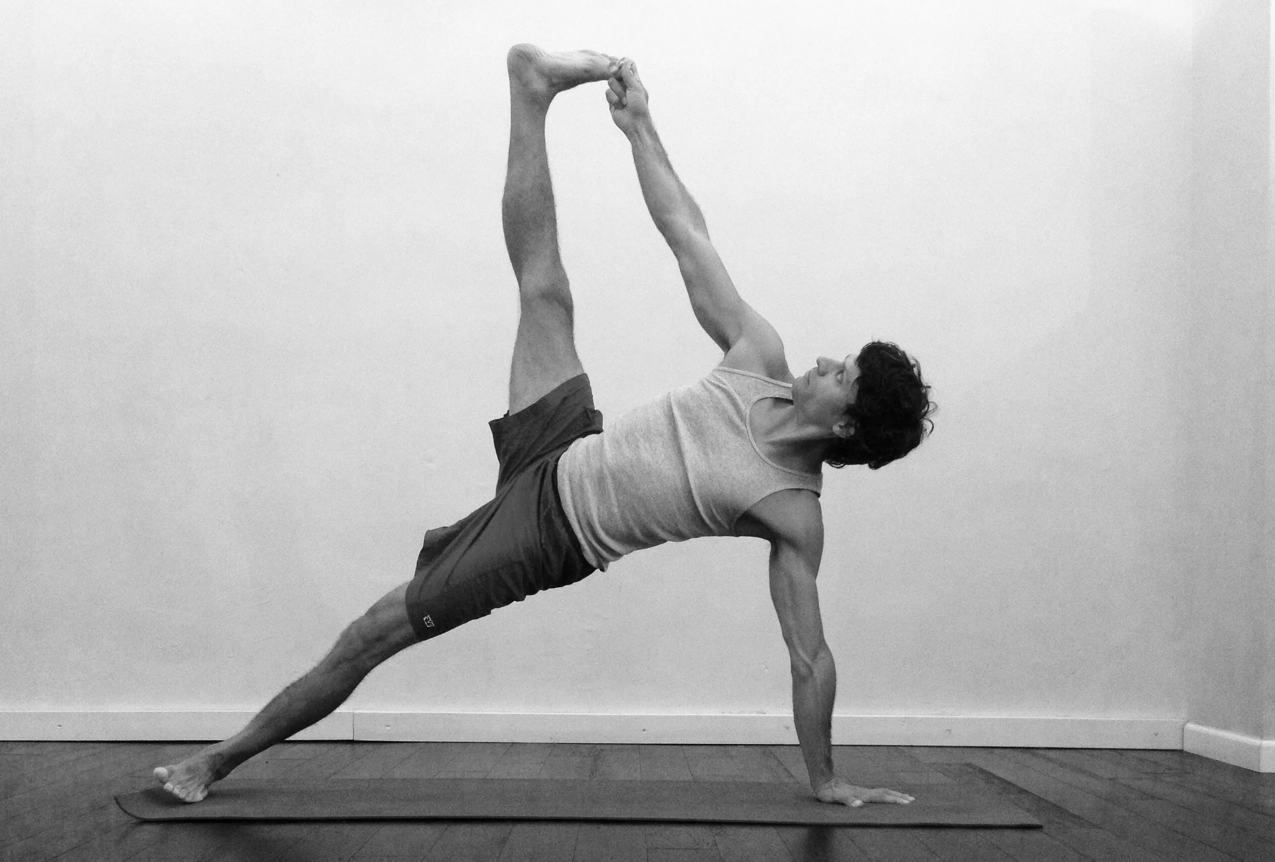 side plank with lifted leg