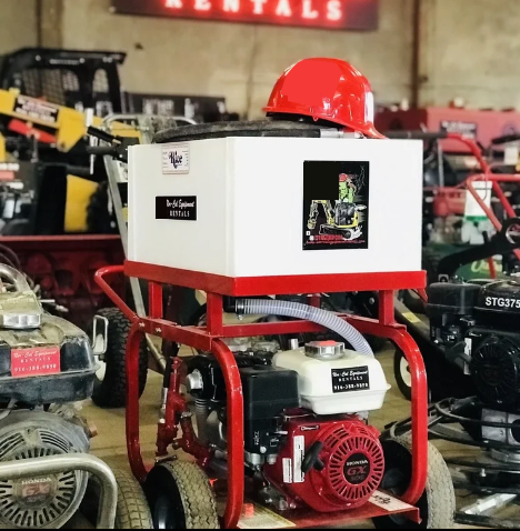 Nor-Cal Equipment Rentals Hydro static test pump