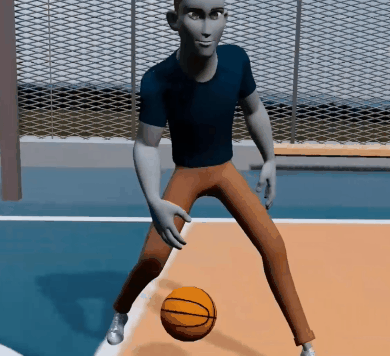 Locomotion Animation - "Ballbounce"