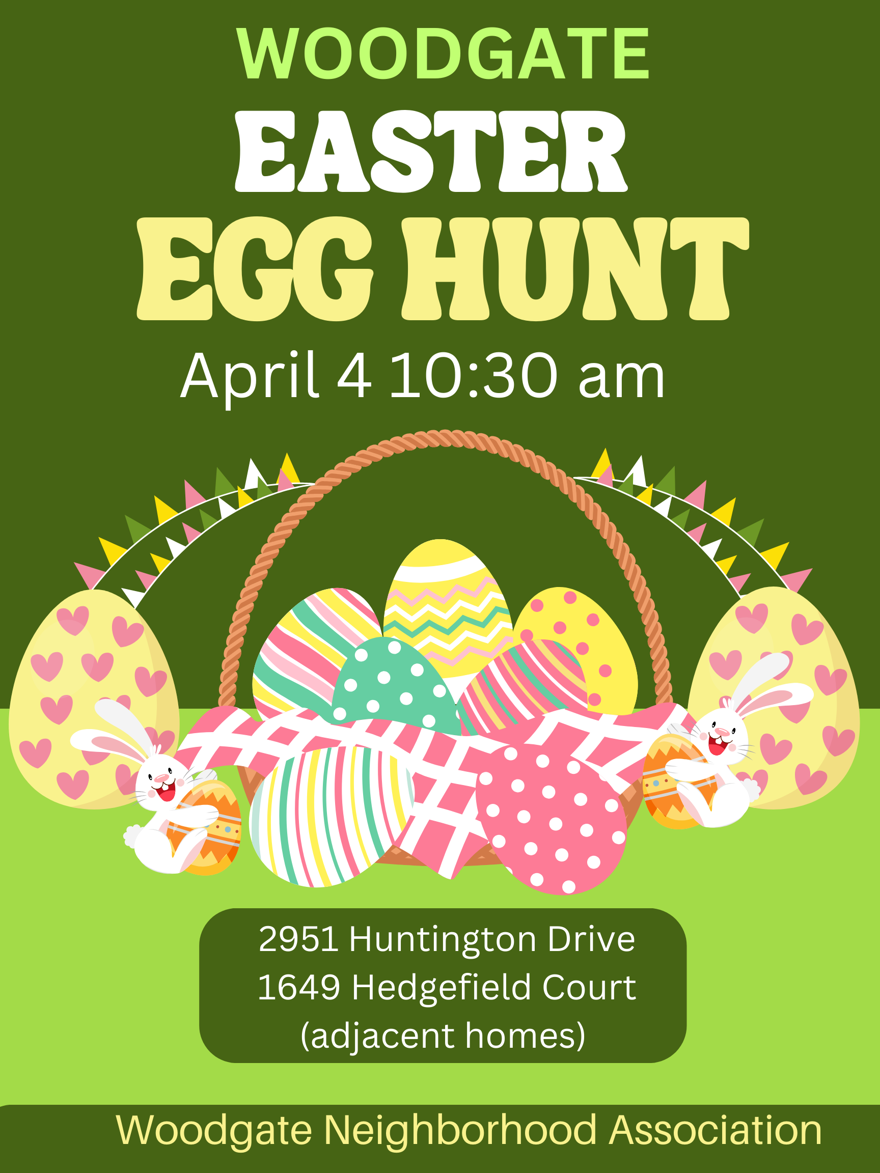 Neighborhood Easter Egg Hunt