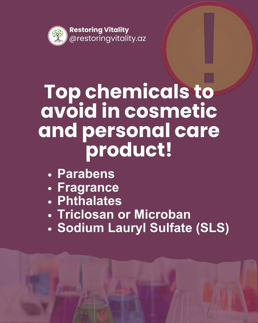 Many ingredients that used in cosmetic are very harmful and known for "hormone-disruptors". Her are the top worst chemical to avoid in cosmetic and personal care product! 🚫⚠️🧼🧴🧽🦠🧪❌
- 🧪Parabens: cheap preservatives that are found in