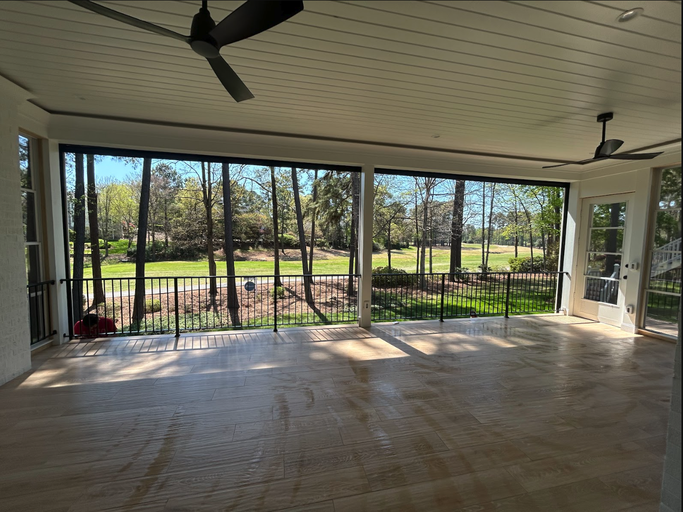Heated Plank Porch Floor | Cary, NC