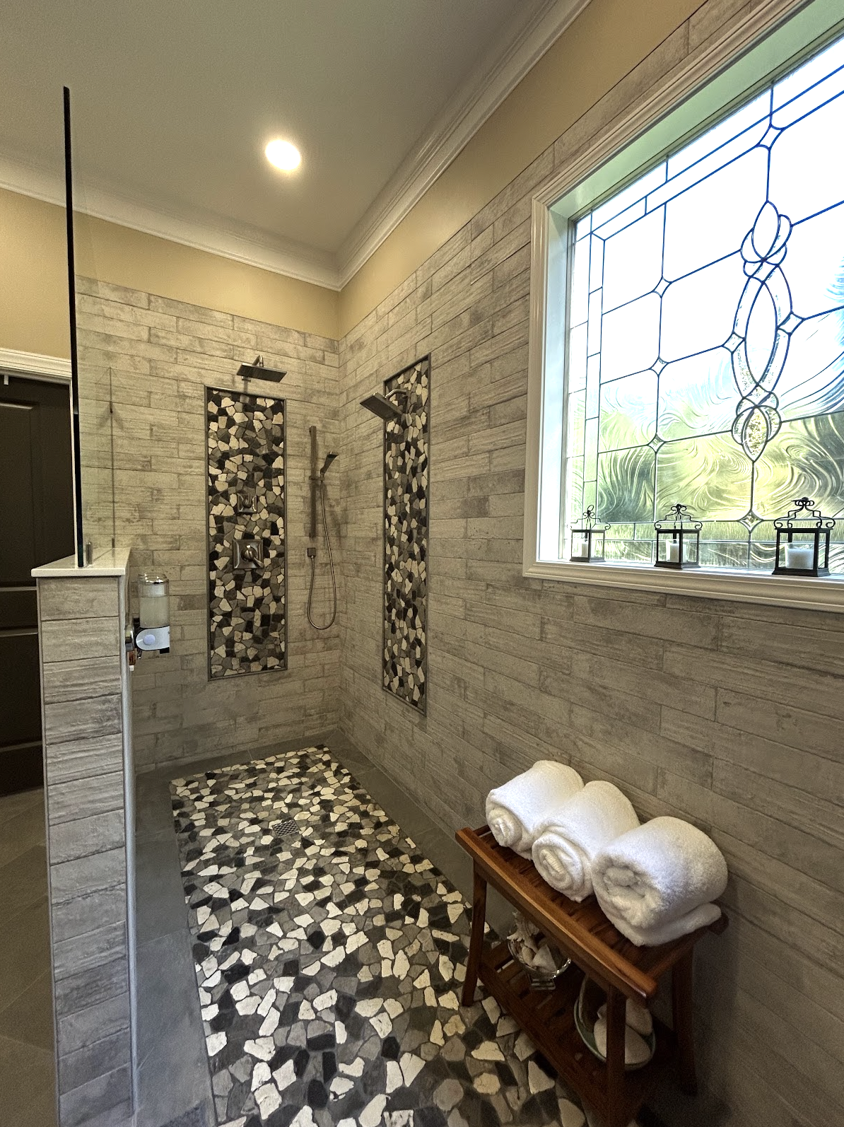 Modern Spa Shower | Fuquay-Varina NC