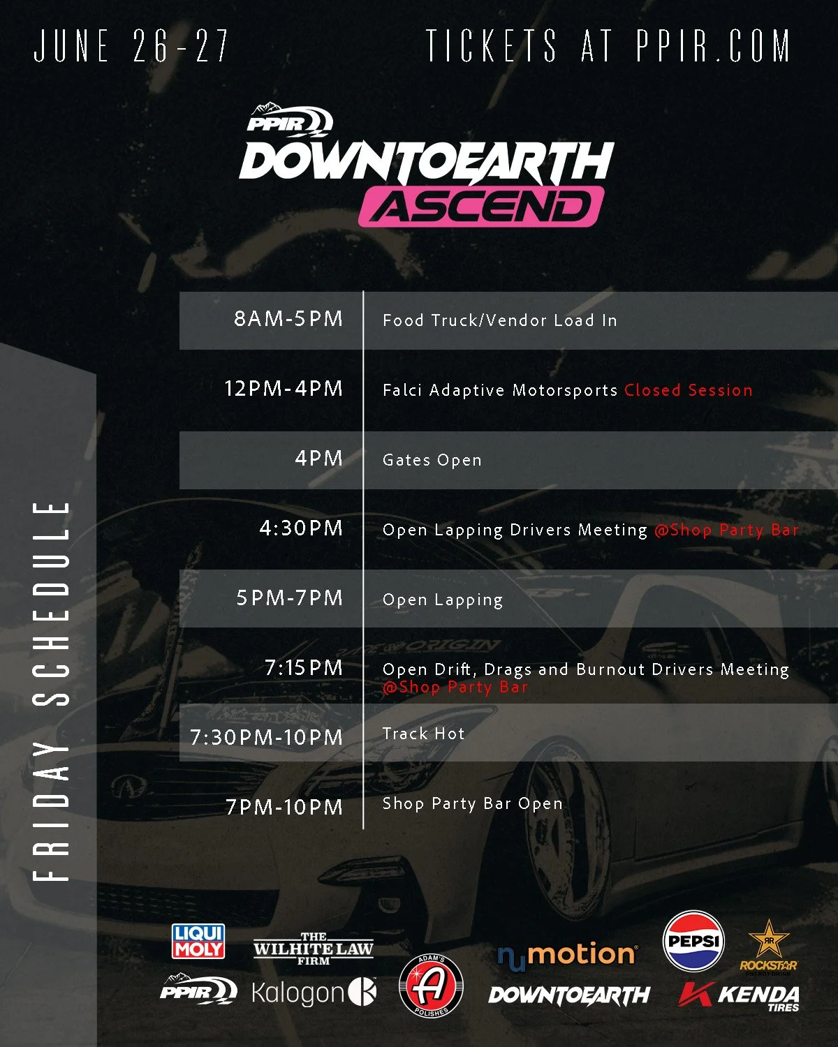 Ascend 2026 Friday Schedule Down To Earth PPIR